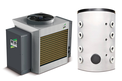 Complete package SQW 400 Quattro Cologne Camura, heating and cooling