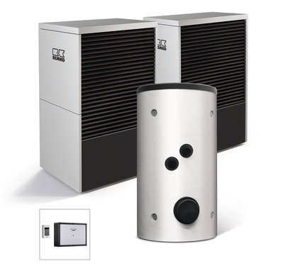 Heat pump package LWM 150 Duo Graphit Cologne